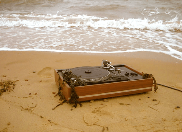 It's winter so I'm just dreaming about listening to music on a beach.